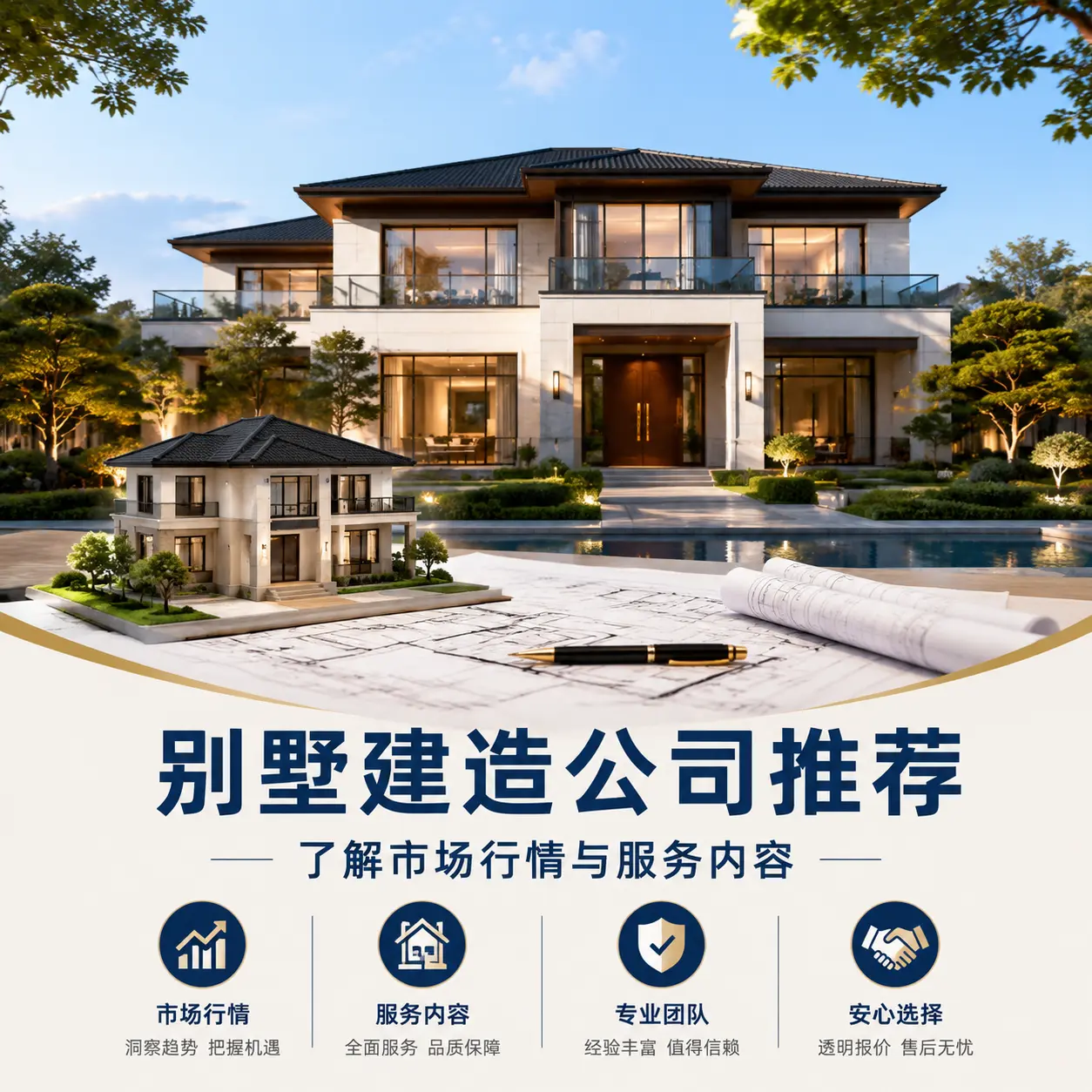 大方 别墅建造公司推荐：了解市场行情与服务内容