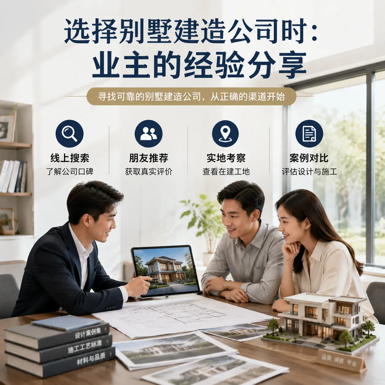 选择别墅建造公司时： 大方 业主的经验分享