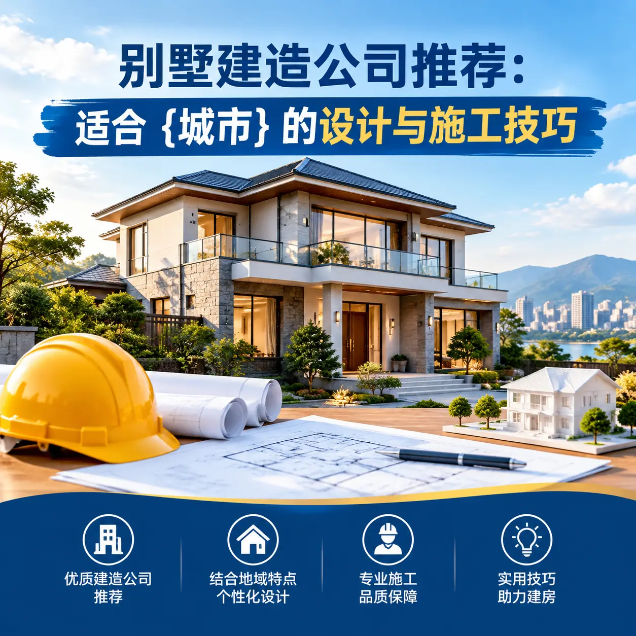 别墅建造公司推荐：适合 大方 的设计与施工技巧