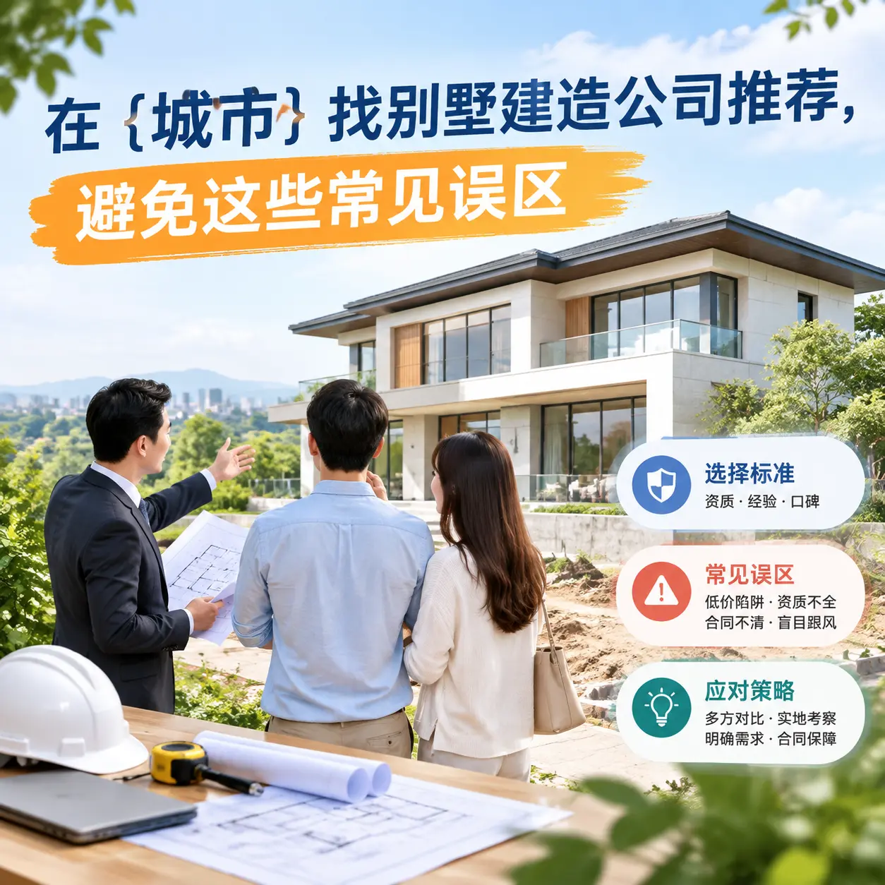 在 大方 找别墅建造公司推荐，避免这些常见误区