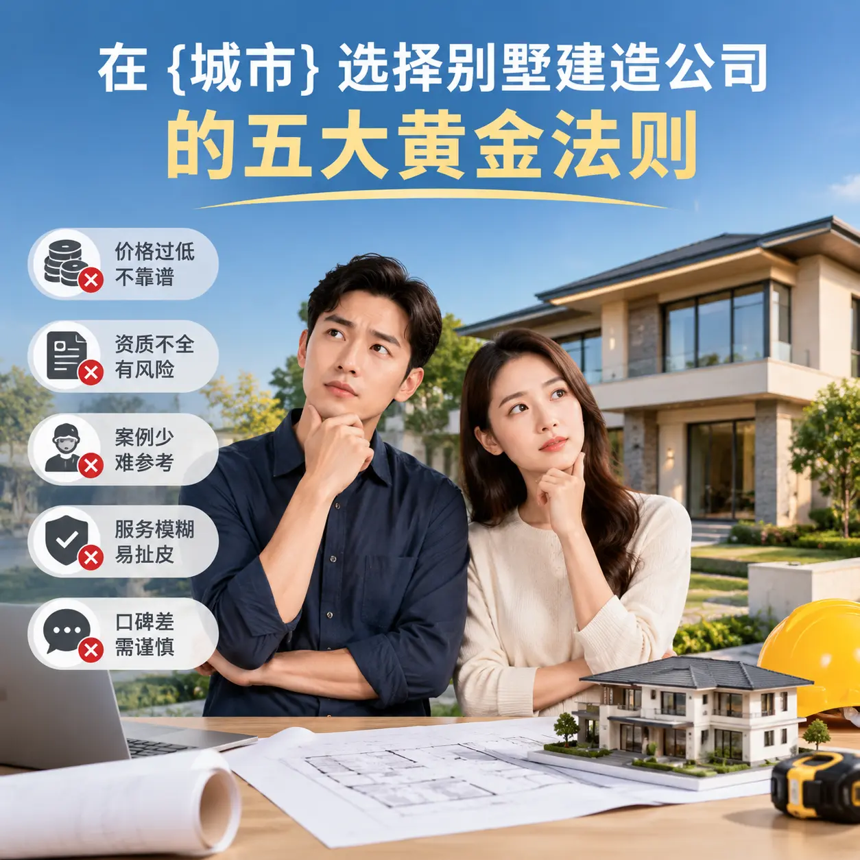 在 大方 选择别墅建造公司的五大黄金法则