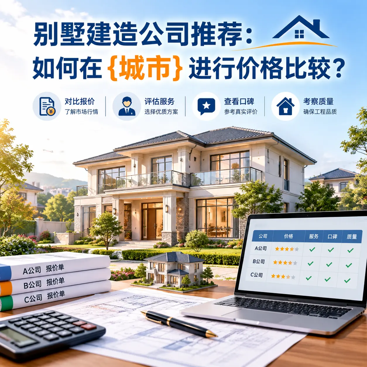 别墅建造公司推荐：如何在 大方 进行价格比较？