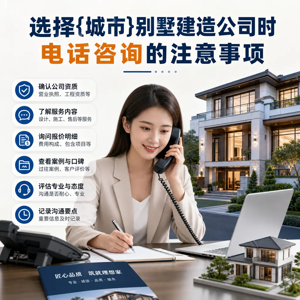 选择大方别墅建造公司时,电话咨询的注意事项