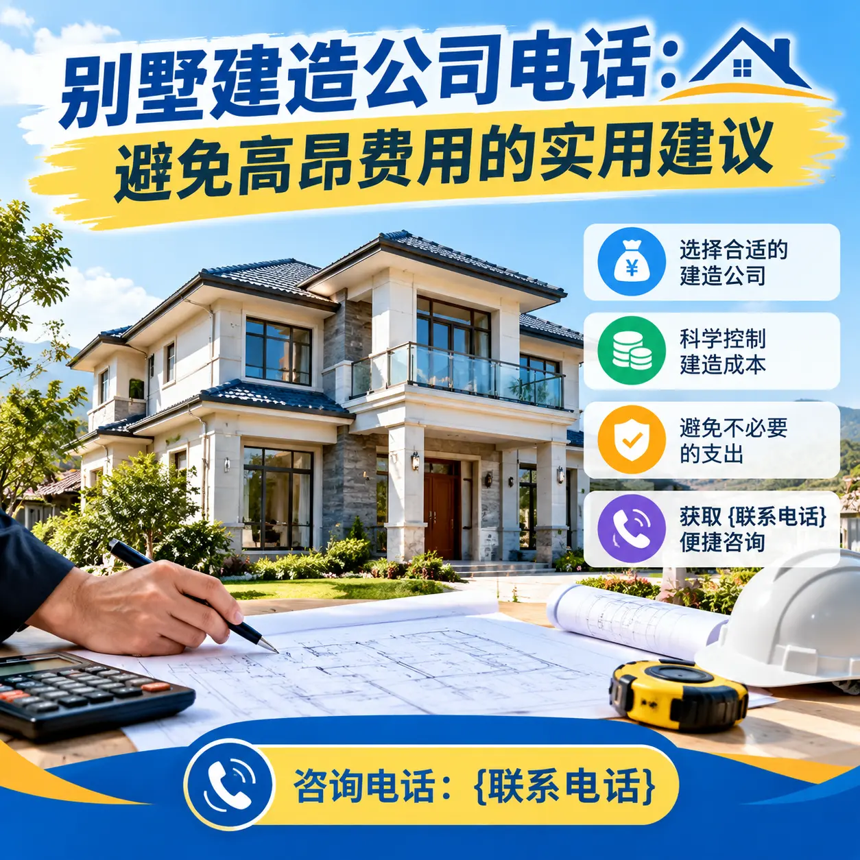 大方别墅建造公司电话：避免高昂费用的实用建议