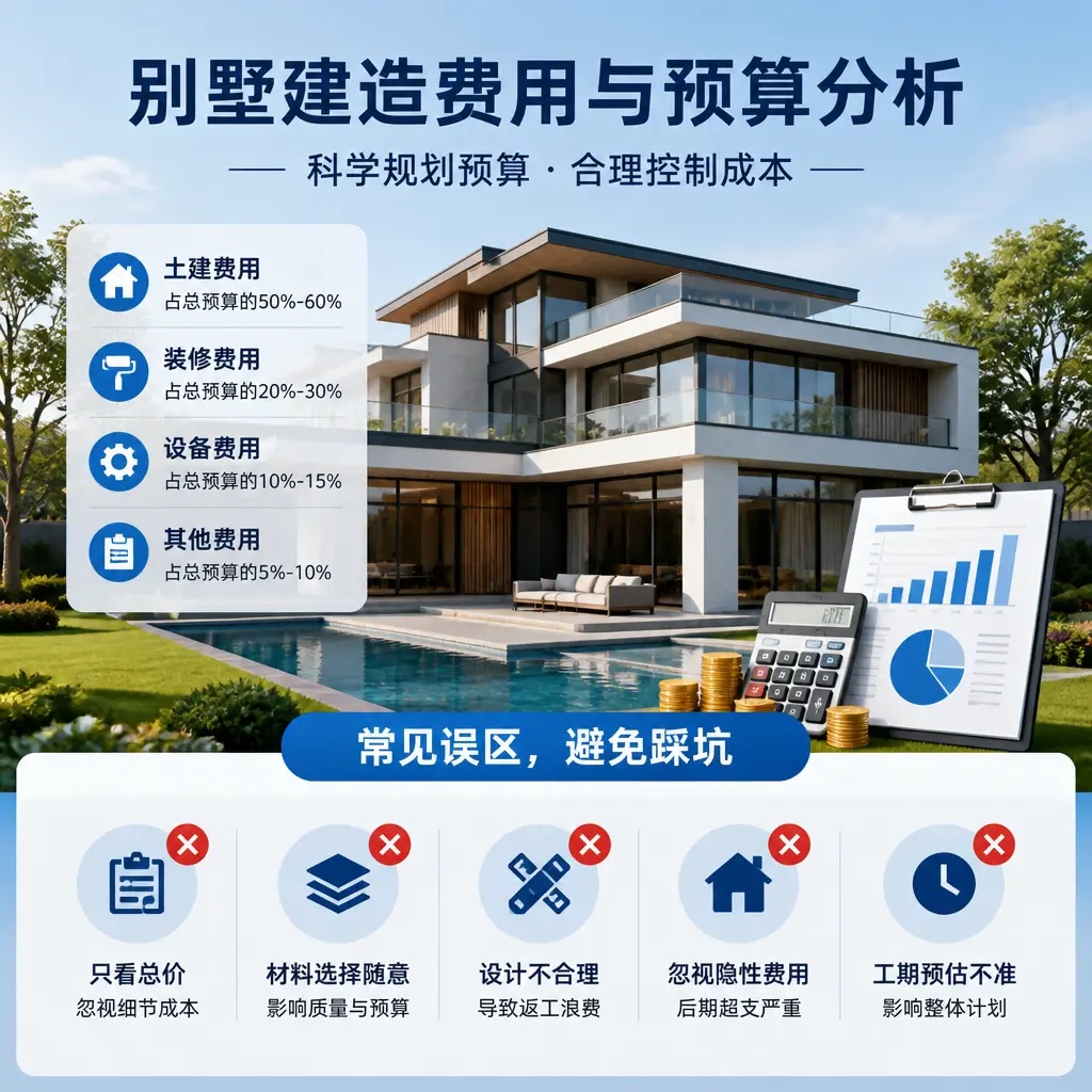 别墅建造公司推荐： 大方 建造别墅的费用与预算分析