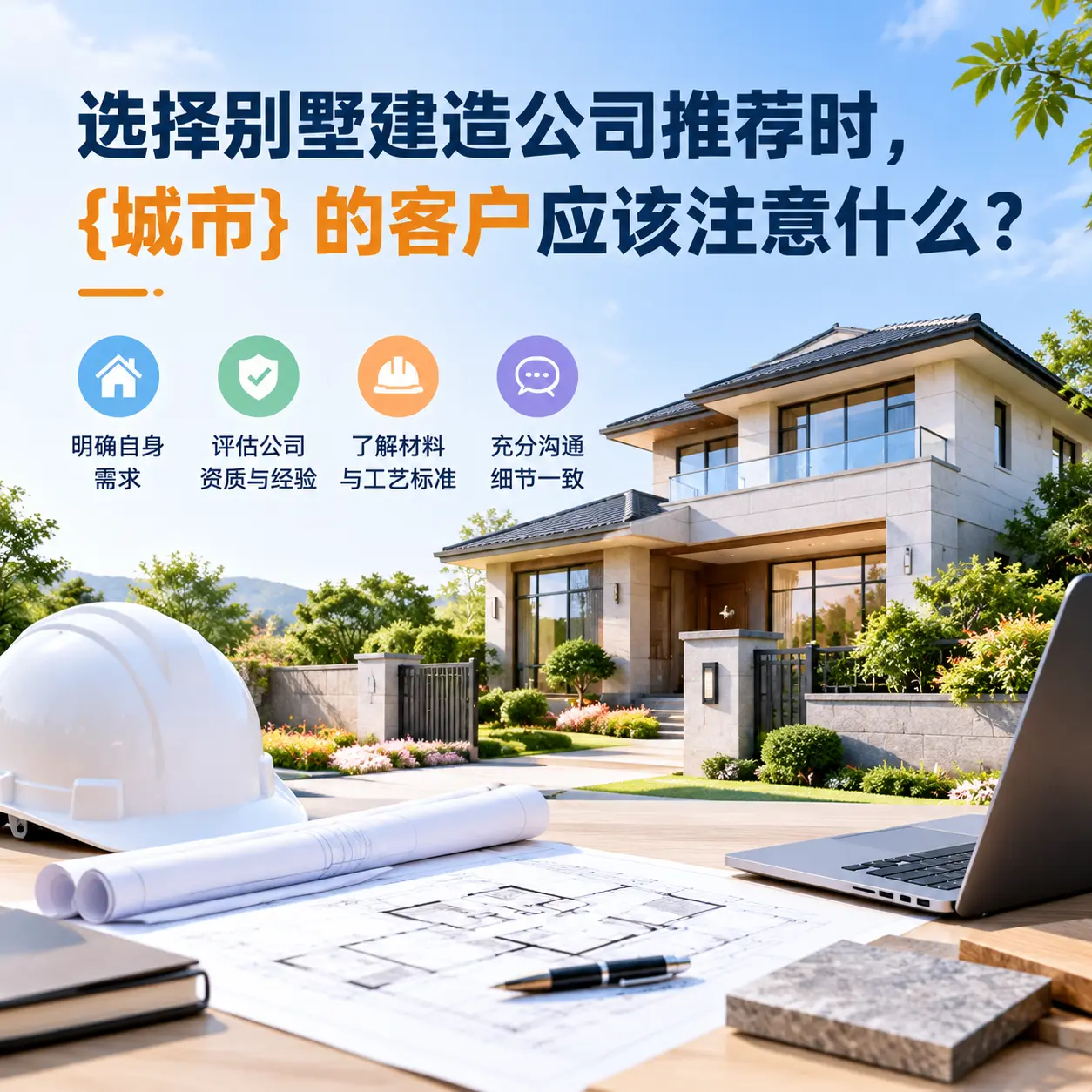 选择别墅建造公司推荐时，大方 的客户应该注意什么？