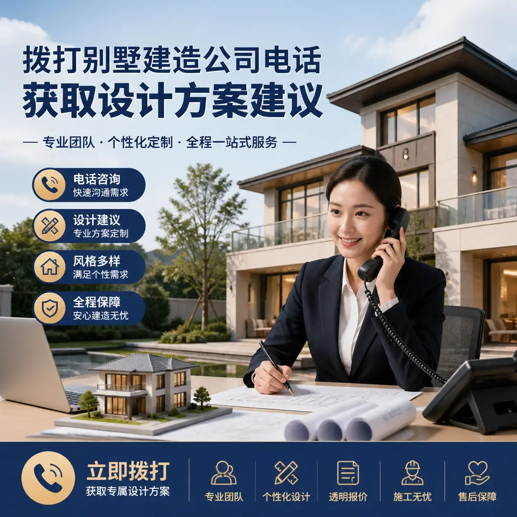 拨打大方别墅建造公司电话，获取设计方案建议