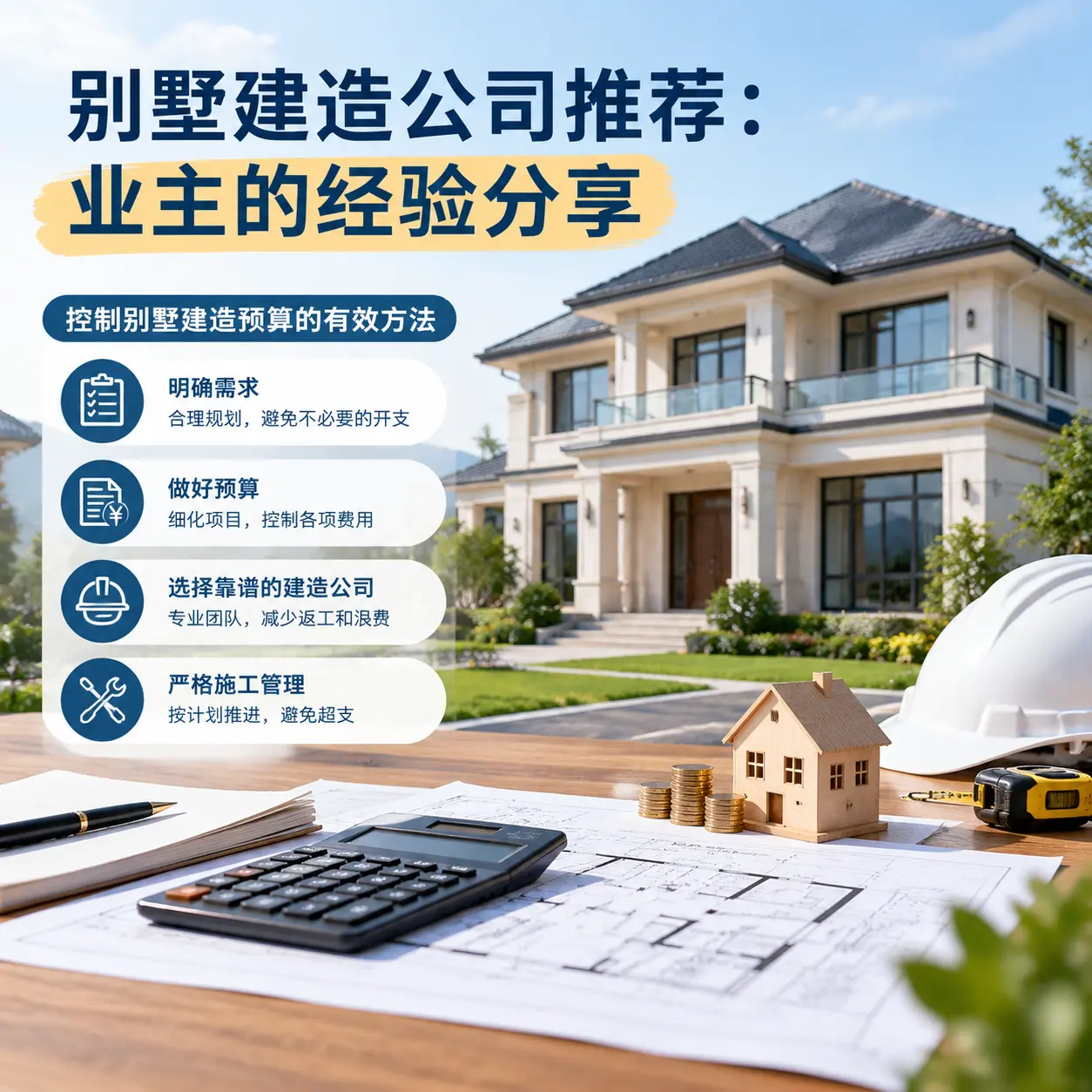 别墅建造公司推荐: 大方 业主的经验分享