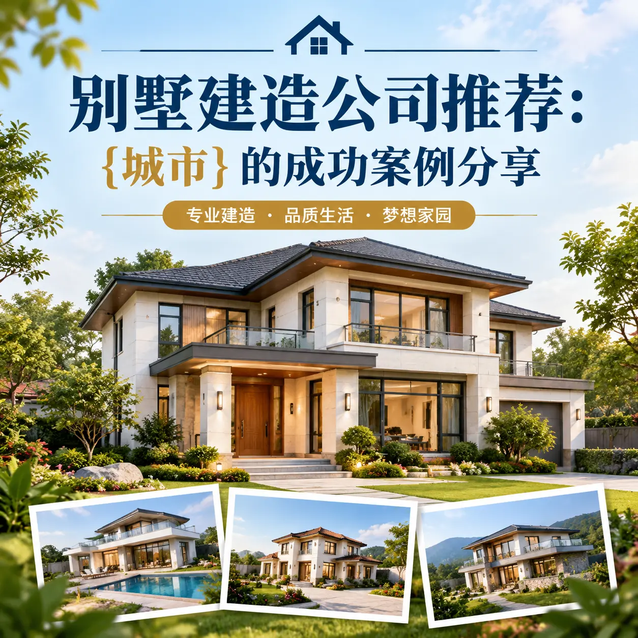 别墅建造公司推荐： 大方 的成功案例分享