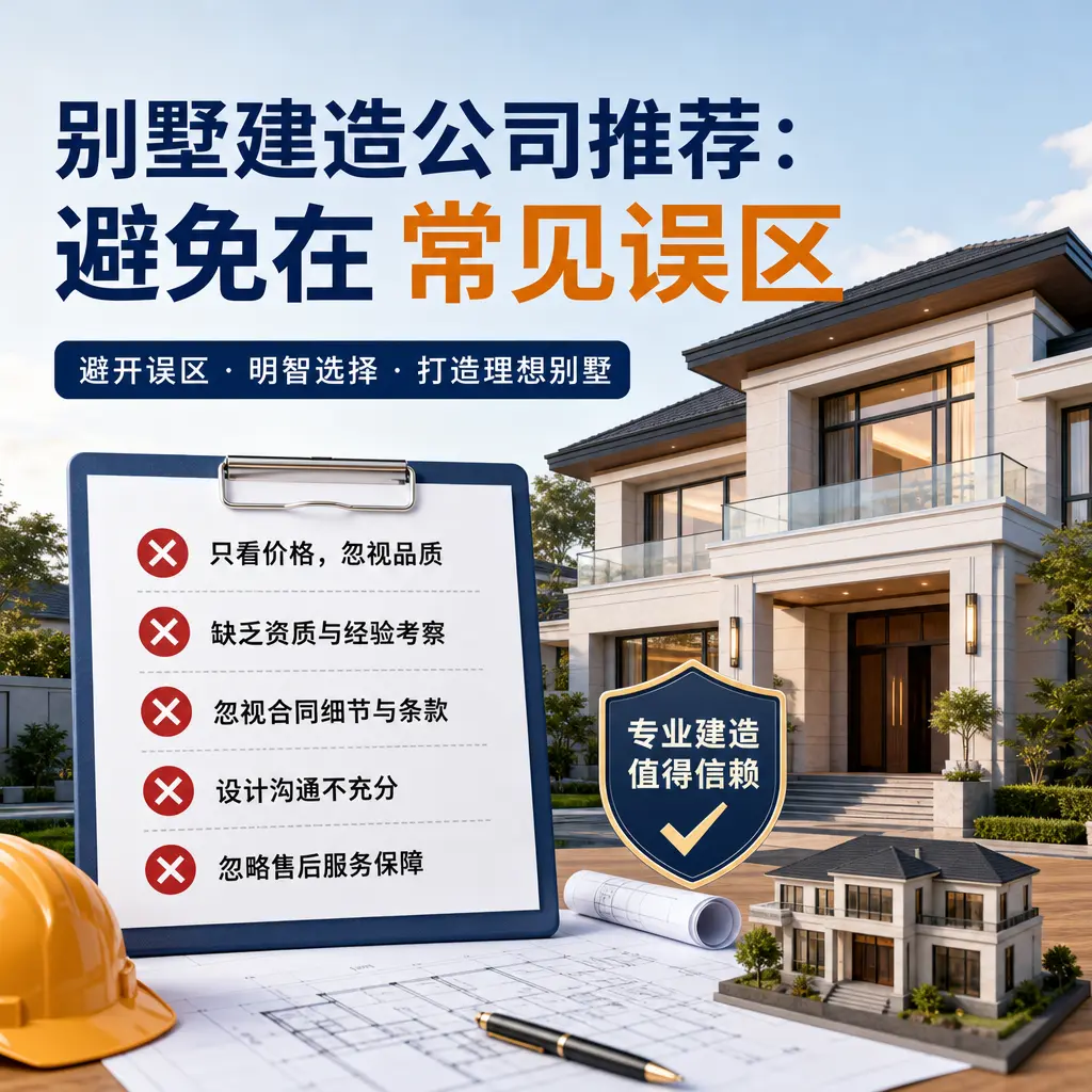 别墅建造公司推荐:避免在 大方 的常见误区