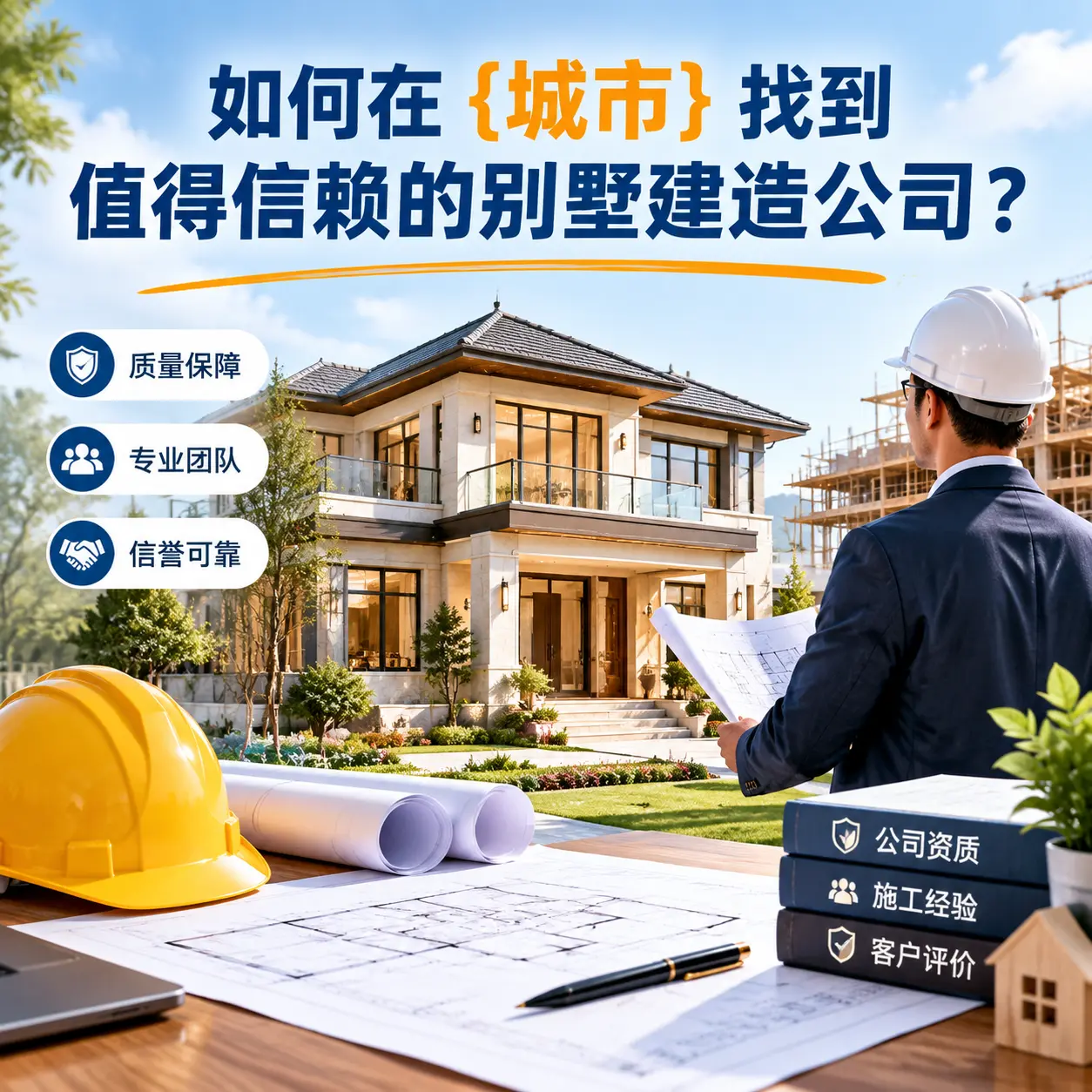 如何在 大方 找到值得信赖的别墅建造公司？